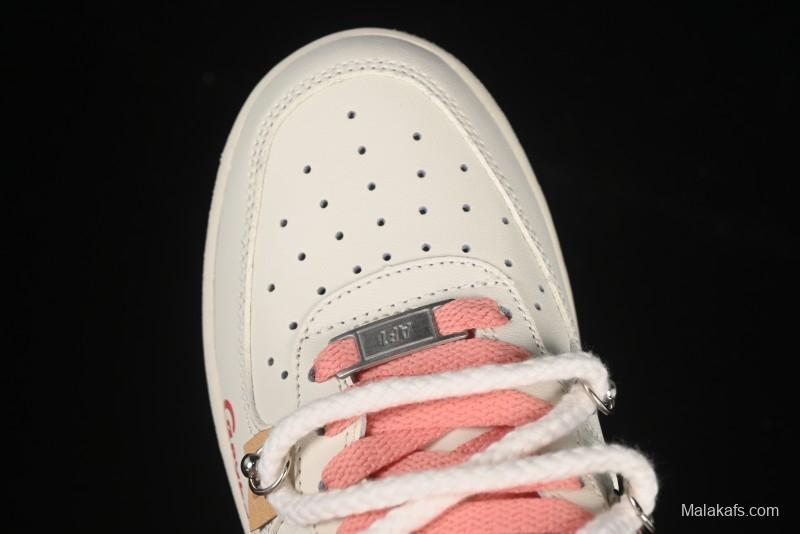 Nike Air Force 1'07 Low x Capybara "Pour milkBape" Casual Sneakers - LV0506-880