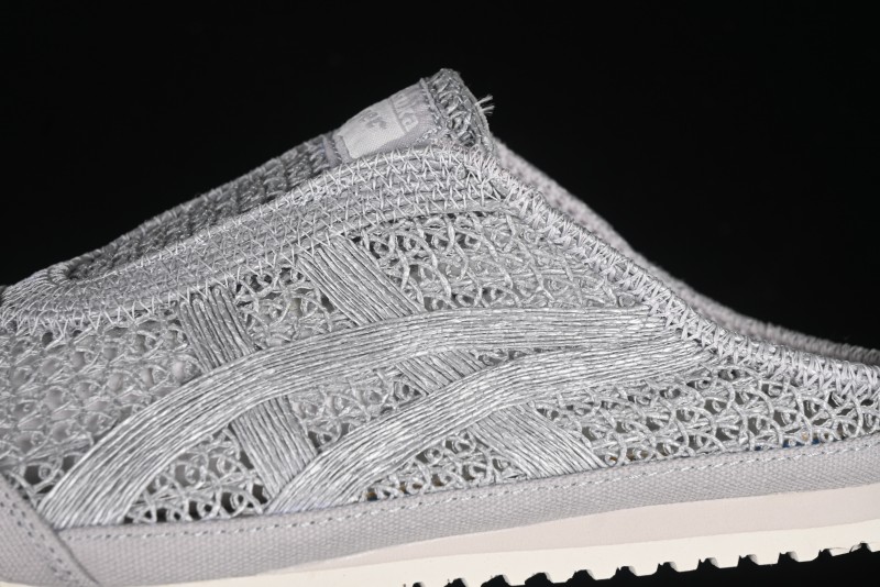 Onitsuka Tiger Mexico 66 Sabot Slip-On Shoes with Breathable Mesh Upper - 1183A707-020