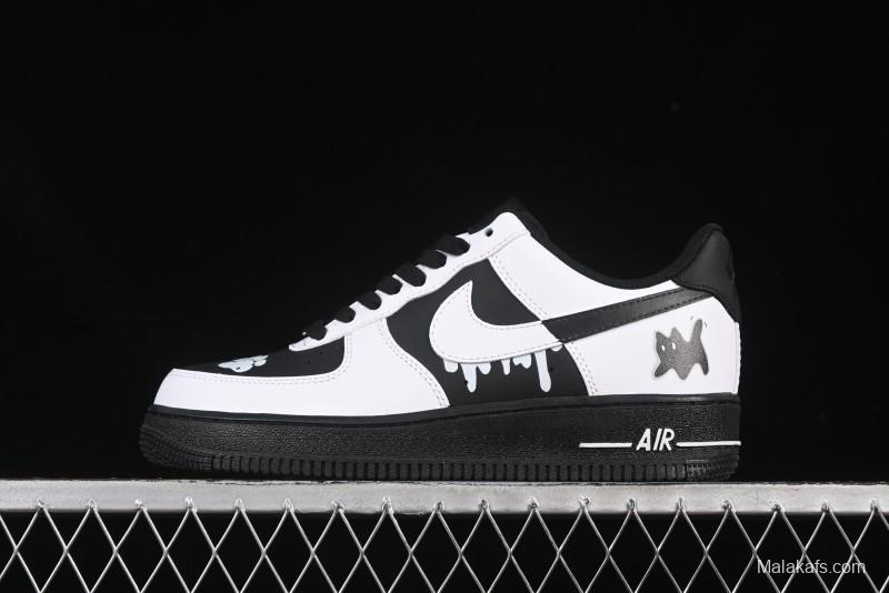 Nike Air Force 1'07 Low Custom Official Hot Style 2D Theme Gray Zone Casual Sneakers - ZH0316-077