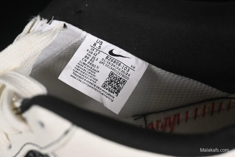 Nike Air Force 1 '07 Low LV Collaboration Cream Black Casual Sneakers - BZ6808-103