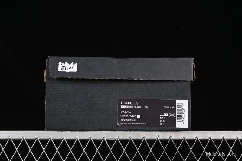 Onitsuka Tiger Delecity Thick Sole Sports Wear-Resistant Low Top Lifestyle Casual Shoes - 1183C375-200