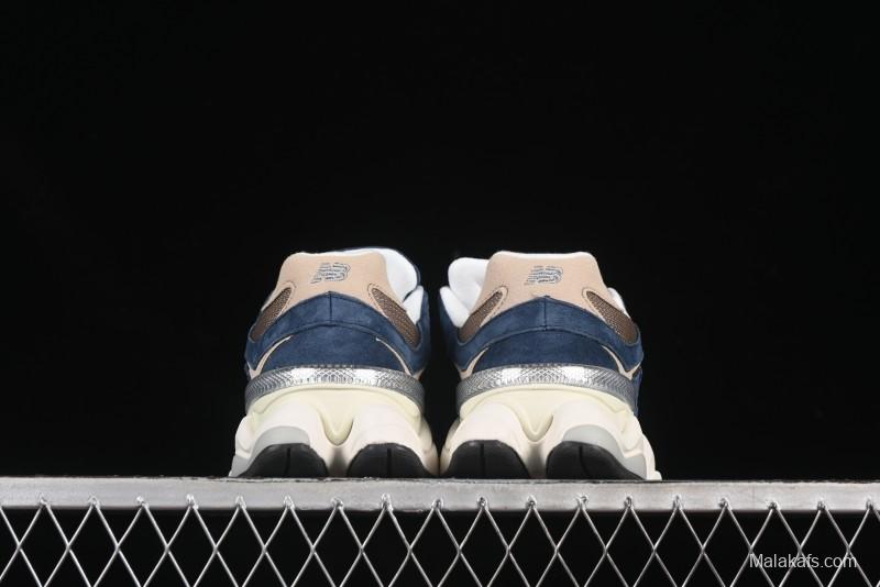 New Balance NB9060 Series Retro Casual Running Shoes with ABZORB Cushioning Technology - U9060LBB