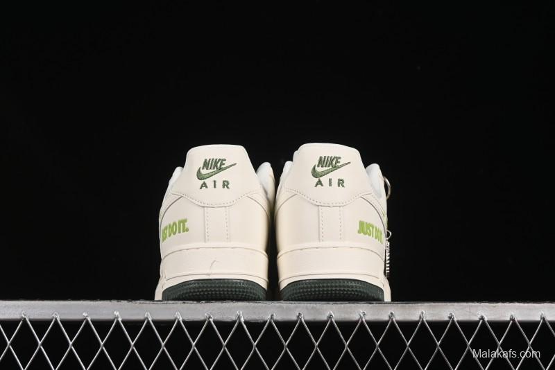 Nike Air Force 1'07 Low Just Do It Casual Sneakers with Full-Length Air Cushion - DF0188-056