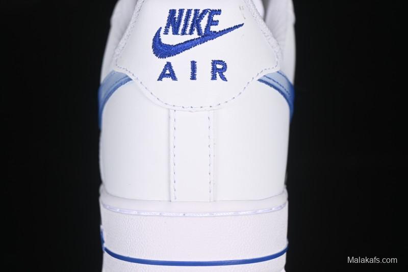 Nike Air Force 1 '07 Low Casual Sneakers with 2D Theme Gradient Sky Blue - ZH0316-076