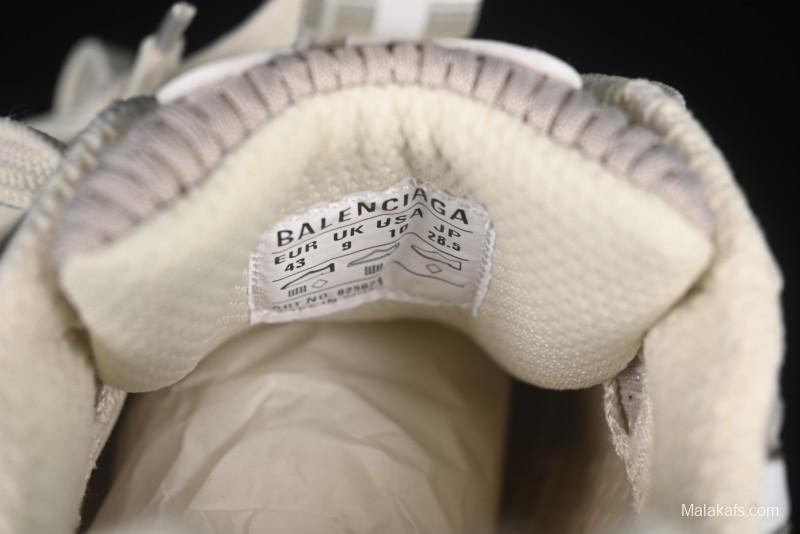 Balenciaga Phantom Sneaker 3XL Running Shoes with Transparent Heel Strap - W3XPL9182