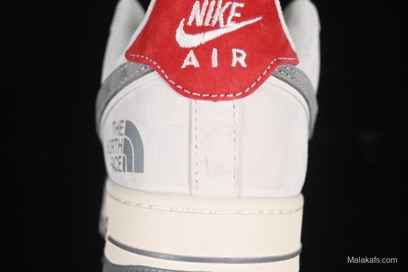 Nike Air Force 1'07 Low The North Face Collaboration Dual-Tone Snake Year Edition Casual Sneakers - YX5066-313
