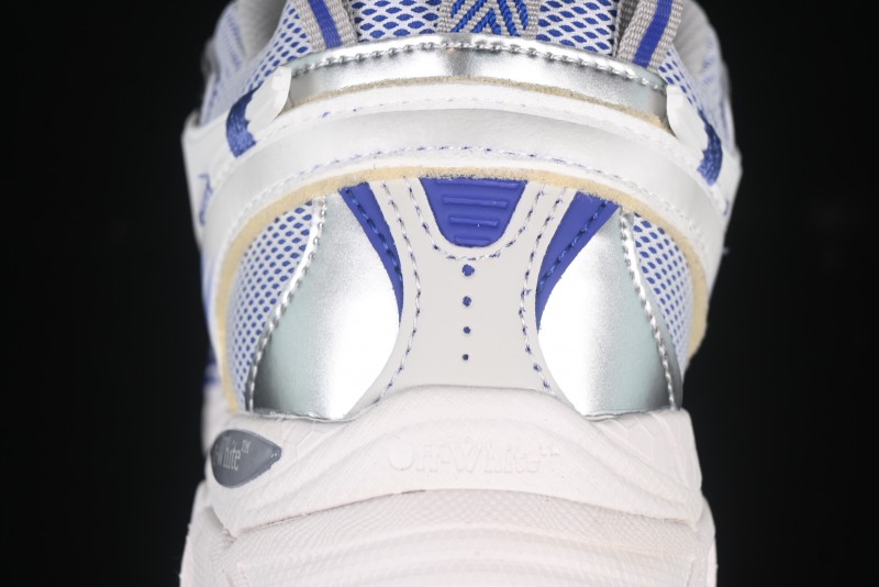 Off-White Be Right Low-Top Lifestyle Sneakers in White Blue - X.E5