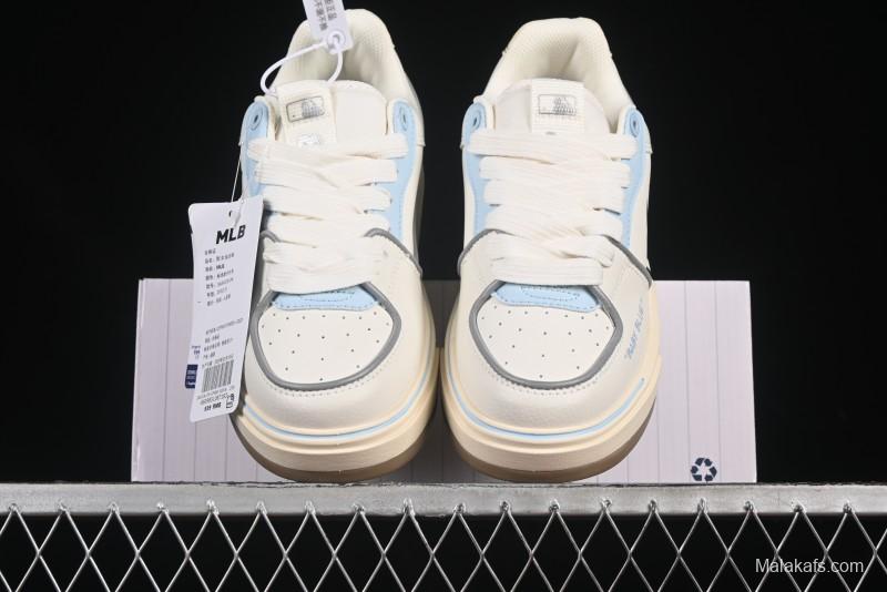 New York Yankees Chunky Liner Mid Denim Monogram Platform Sandals - 3ASXCA12N50IVS