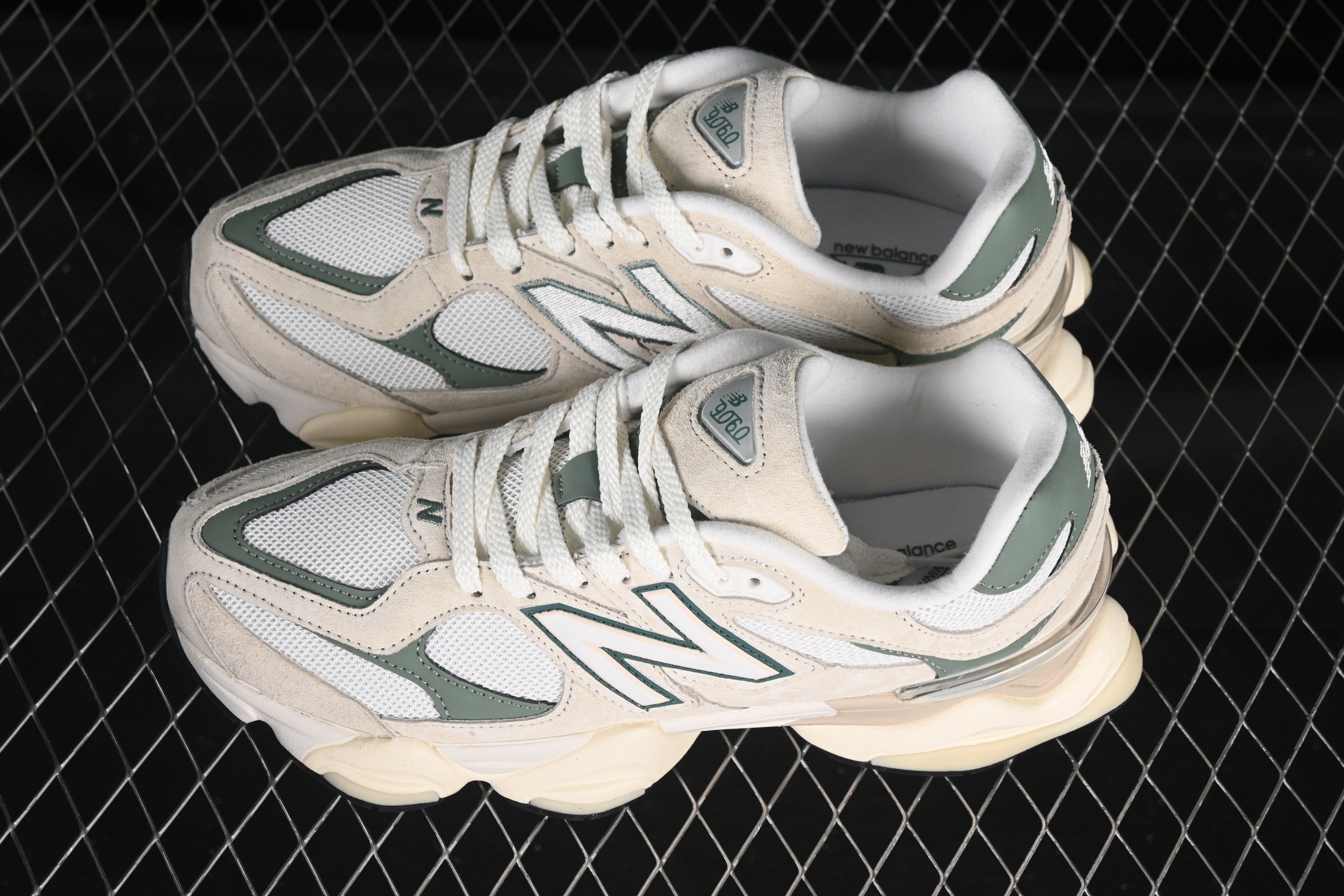 New Balance NB9060 Series Retro Casual Running Shoes with ABZORB Cushioning - U9060EEI