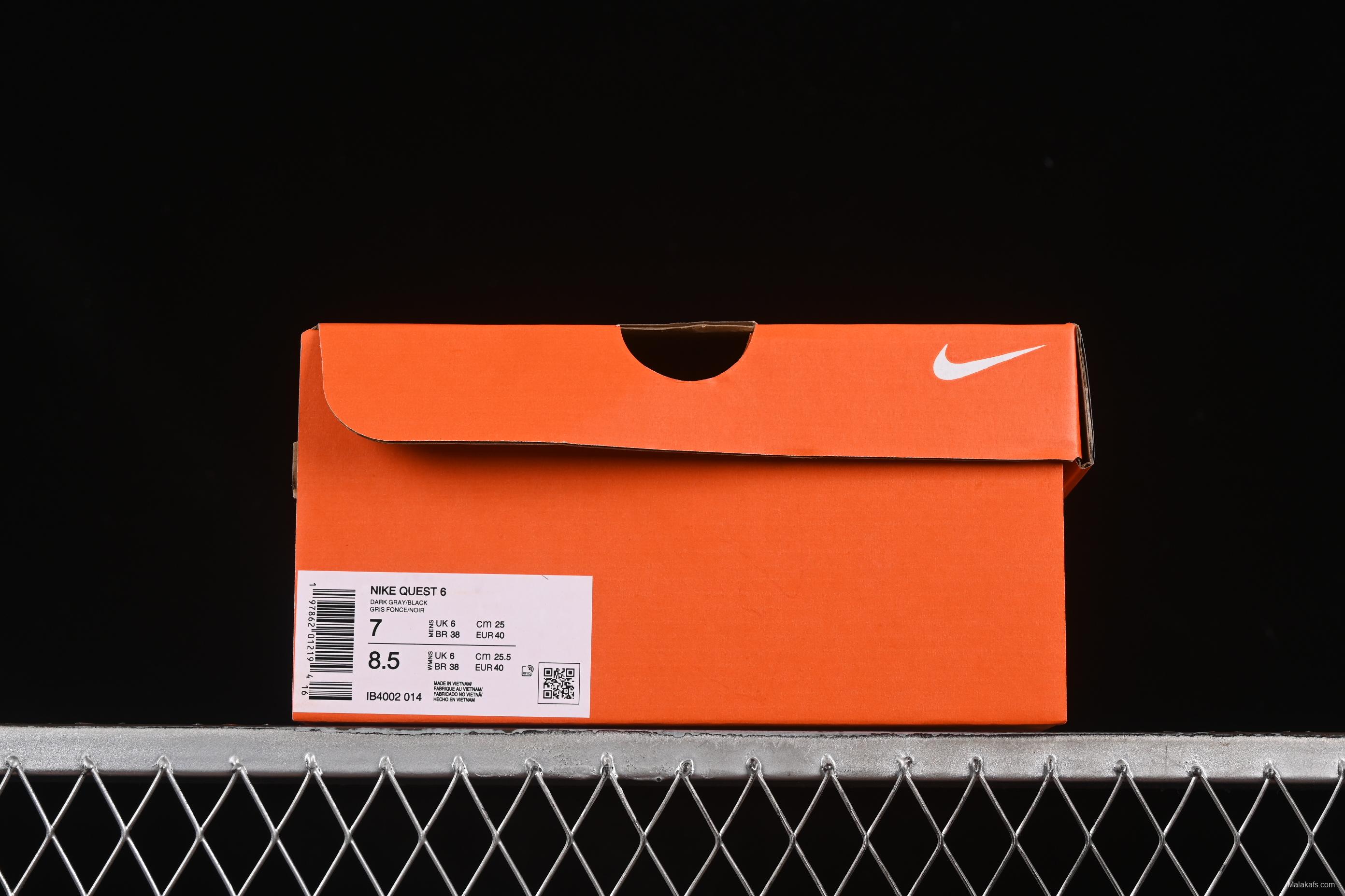 Nike Quest 6 Cushioned Lightweight Running Shoes - IB4002-014