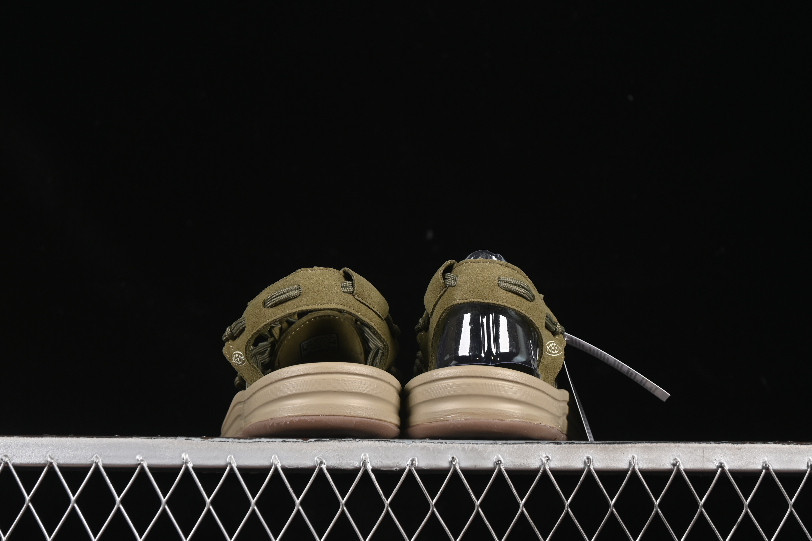 Keen Uneek Flat-M Woven Elastic Strap Casual Outdoor Water Sandals - 1014097