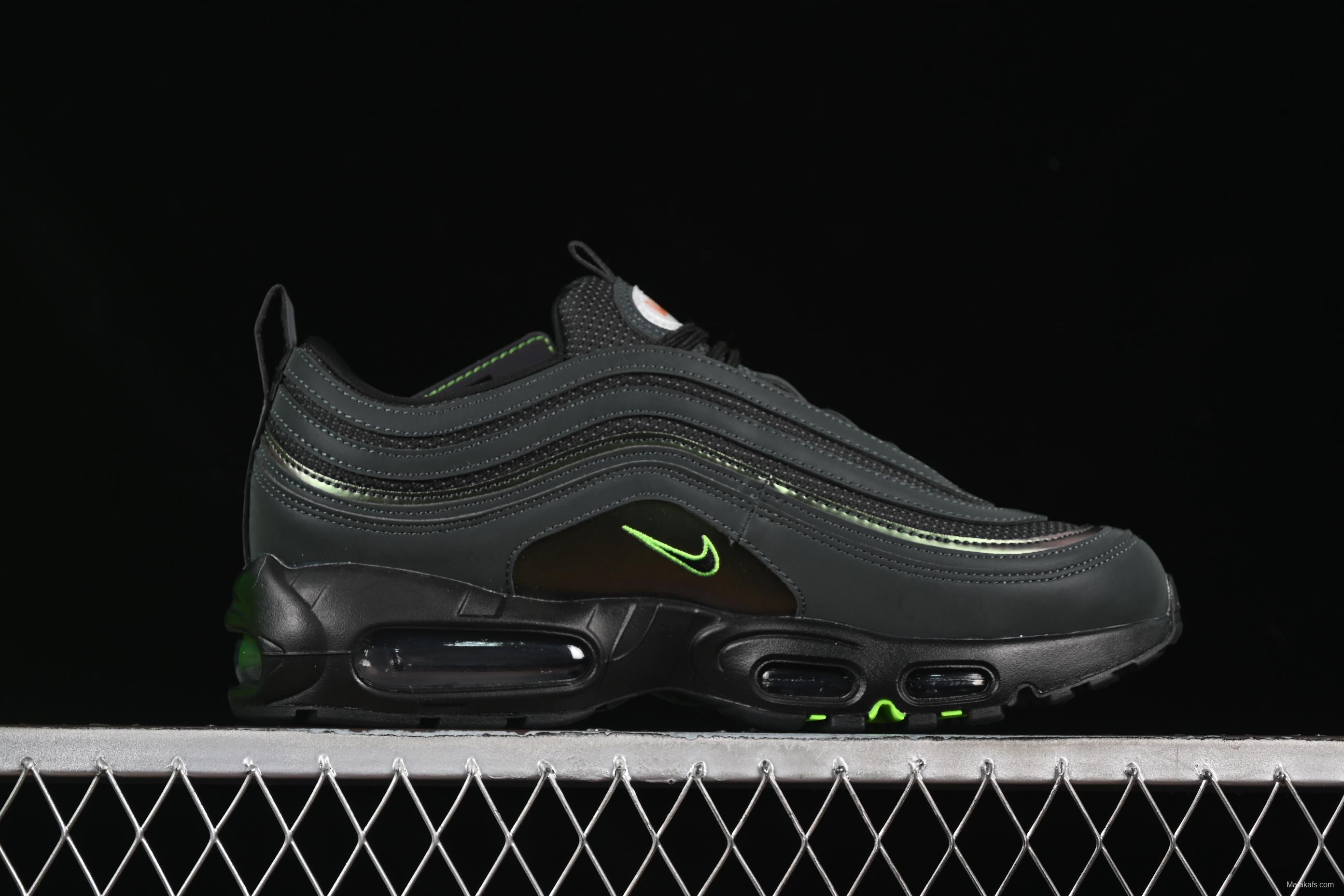 Nike Air Max 95/97 Retro Running Shoes with Full-Sole Air Cushion - II1711-900