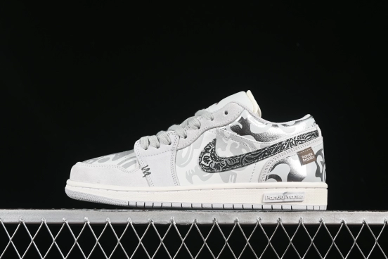 Nike Air Jordan 1 Low AJ1 Panda Mischief CNY Playful Dragon Low-Top Casual Sneakers - HF1567-200