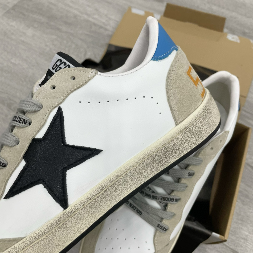 2024 Unisex GGDB White Beige Black Blue Leather Suede Sneakers MJ00260