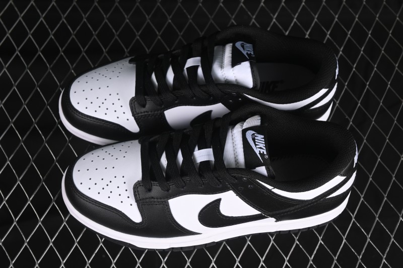 Nike SB Dunk Low Classic Black White Low-Top Casual Skate Shoes - HF5441-100