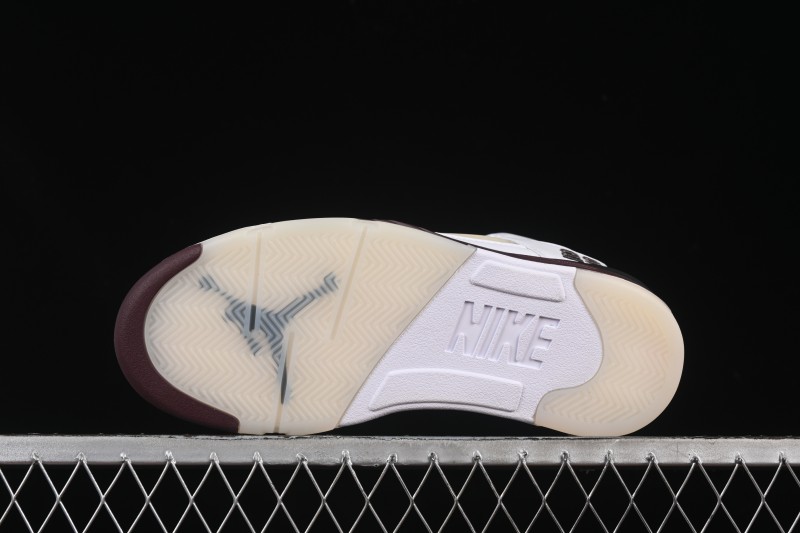 Nike A Ma Maniere x Air Jordan 5 Retro Basketball Shoes with Violet Ore Design - IB1528-100