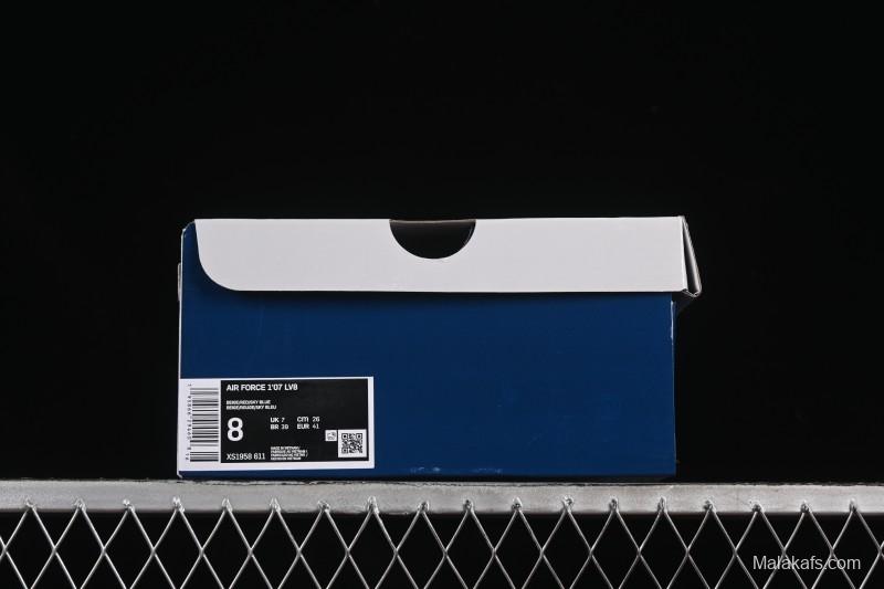 Nike Air Force 1'07 Low Blue M9 Casual Sneakers - XS1958-611