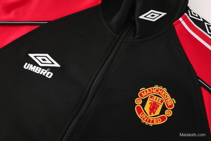 25/26 Manchester United UMBRO Vintage Full Zipper Jacket +Long Pants