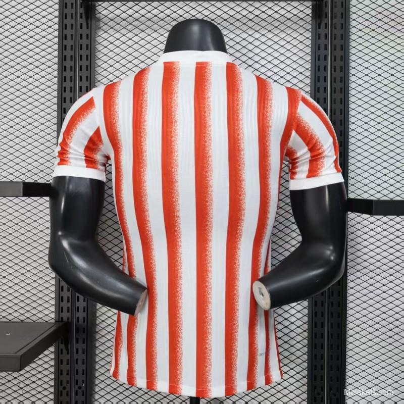 Player Version 25/26 Inter Milan Red/White Stripe Special Jersey