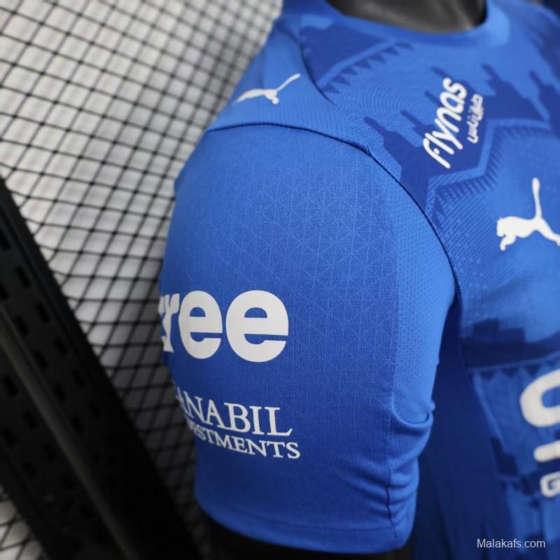 Player Version 25/26 Al-Hilal Home Jersey