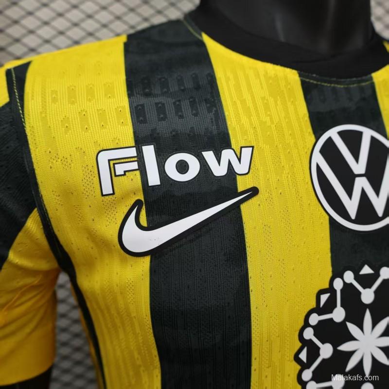Player Version 25/26 Al-Ittihad Home Jersey