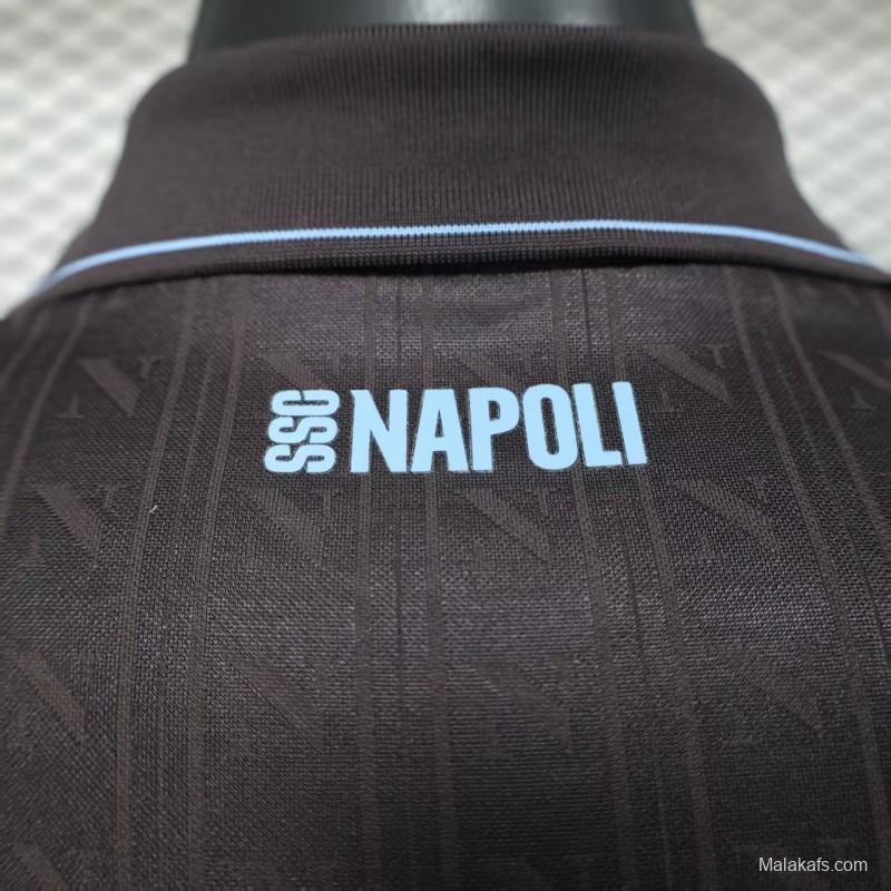Player Version 25/26 Napoli Third Black Jersey