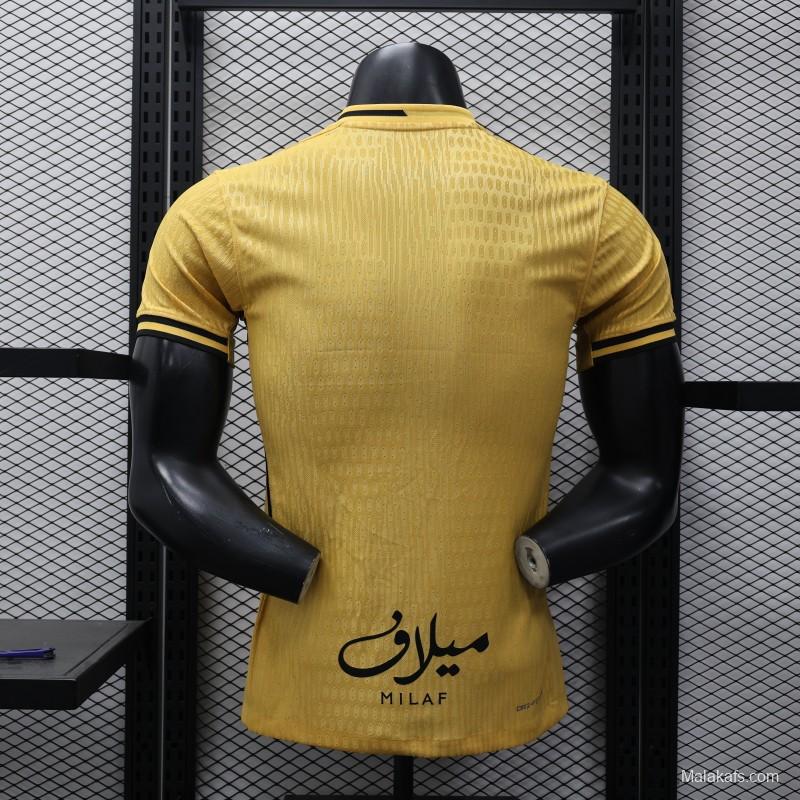 Player Version 25/26 Al-Ittihad Third Yellow Jersey