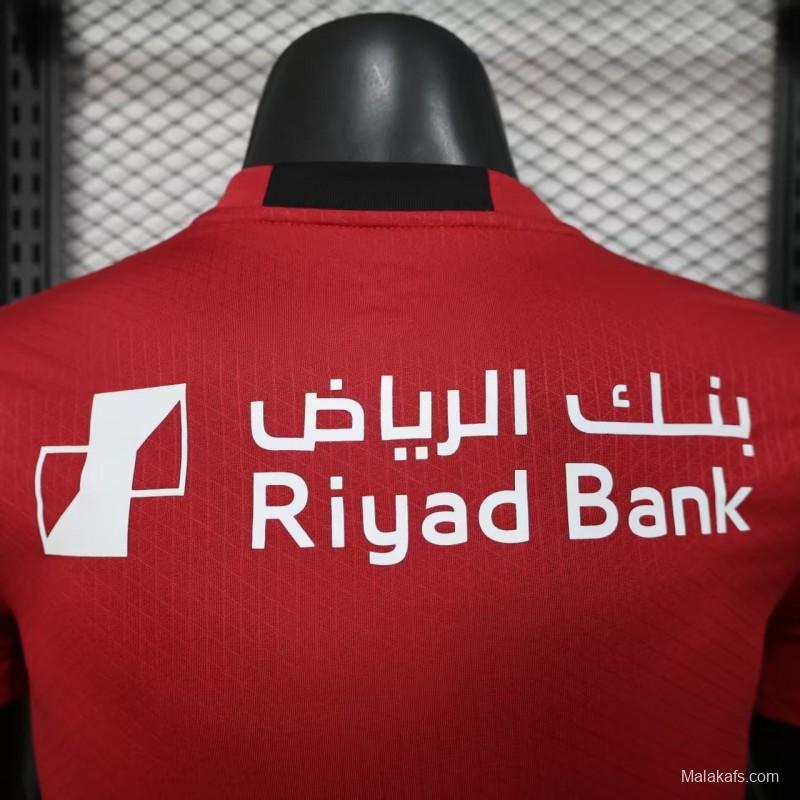 Player Version 25/26 Al Hilal Red Jersey