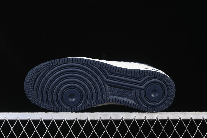 Nike Air Force 1 '07 Low LV Collaboration Denim Patchwork Casual Sneakers - SC0601-556