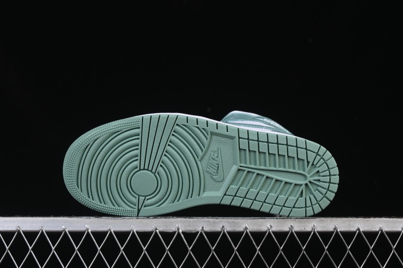 Nike Air Jordan 1 Mid Jade Smoke - BQ6472-138