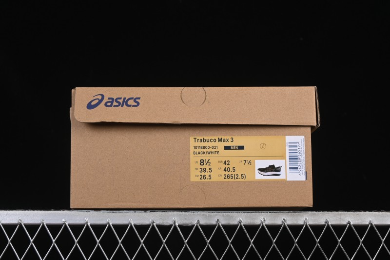 Asics Trabuco Max 3 Sports Casual Breathable Professional Running Shoes - 1011B800-021