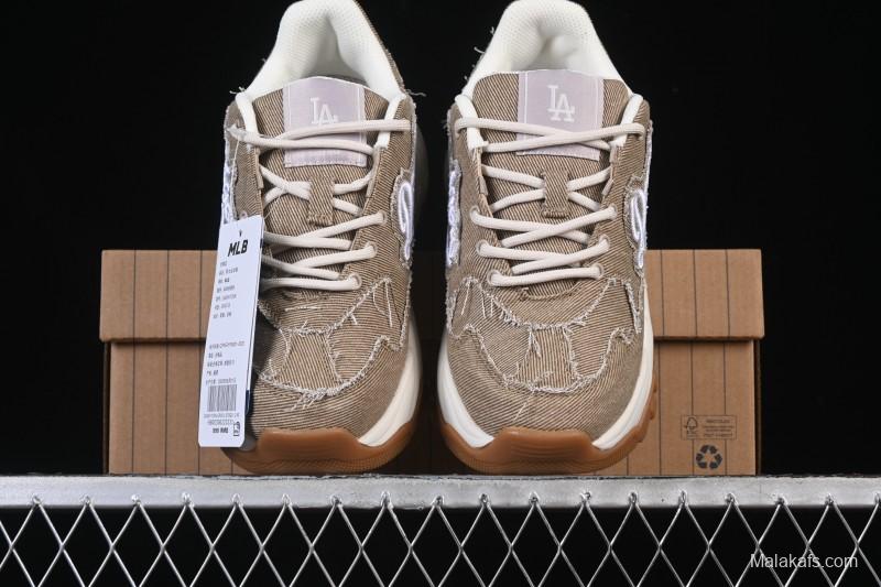 Adidas NY MLB Bigball Chunky Vintage Cursive Height-Increasing Thick Sole Running Shoes - 3ASHVT25N07BGS