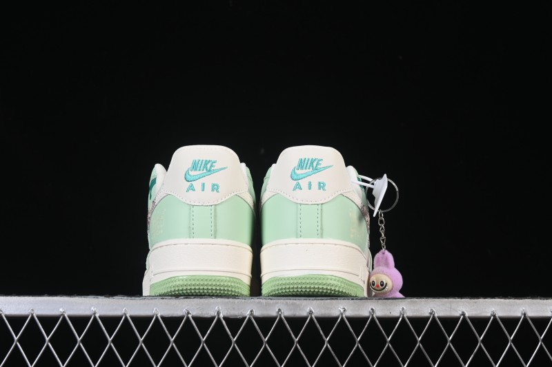 Nike Air Force 1'07 Low Casual Sneakers with Full-Length Air Cushion - KB1688-007