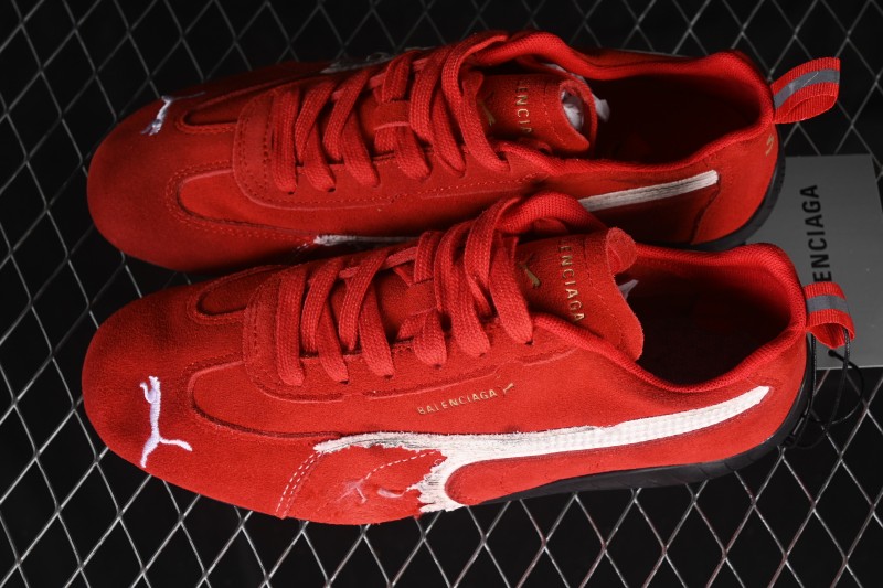 Puma The Open Product x Balenciaga Speedcat Low-Top Lifestyle Casual Shoes - 406519-03