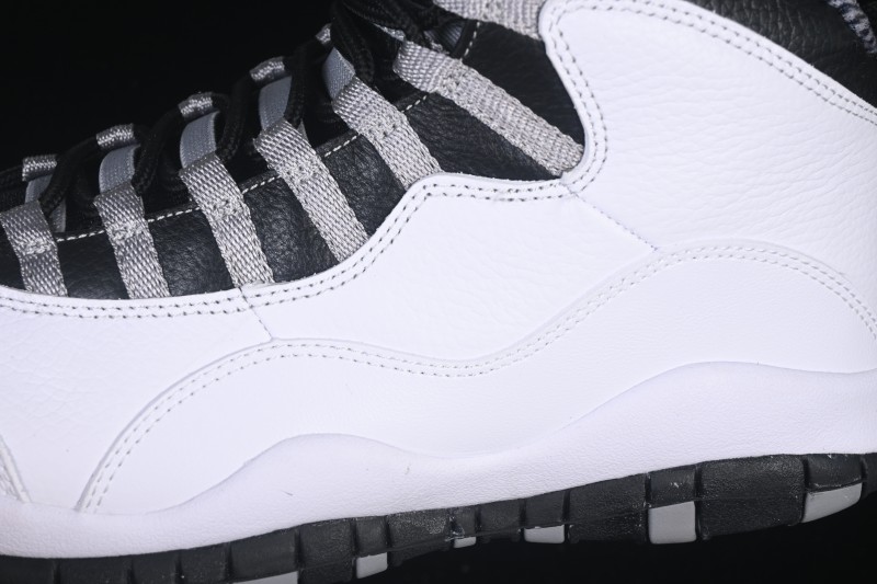 Nike Air Jordan 10 Retro Light Steel Grey Basketball Shoes - HJ6779-104