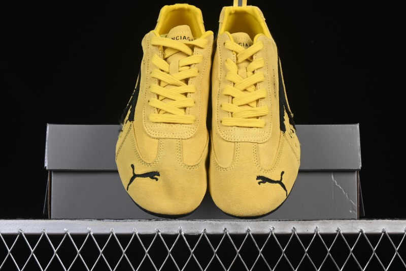 Puma The Open Product x Puma Speedcat Paris Collaboration Low-Top Lifestyle Casual Shoes - 406519-06