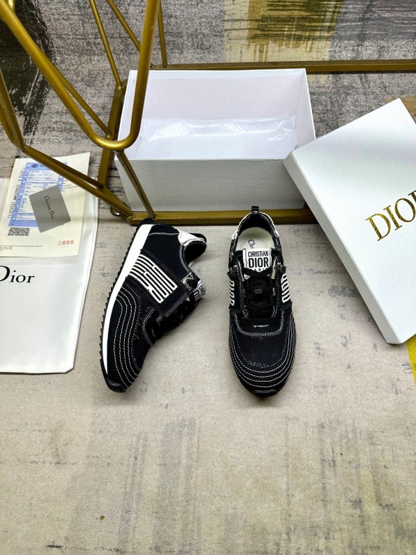 Dior Fall 2025/SS Canvas Sneakers with Fringe Details - LY00270