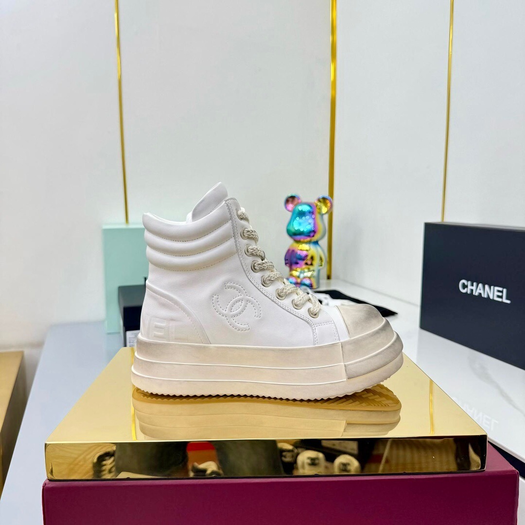Chanel 2025 SS Short Boots Essential Autumn Winter Heavy Duty Style - LY00400