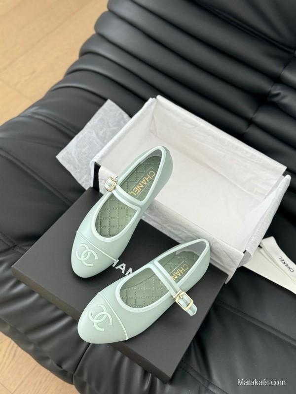Chanel SS 2025 Runway Mary Jane Flats - LY00