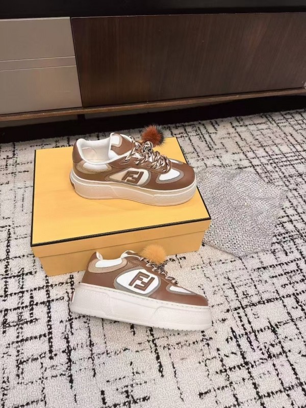 Fendi Match Series Platform Sneakers - KFY00320