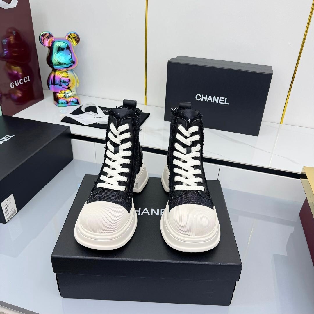 Chanel 2025/SS Short Boots Essential Autumn Winter Item - LY00380