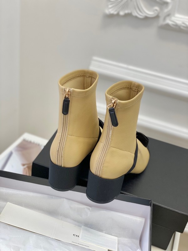 Chanel 2025/SS Bow Mary Jane Ankle Boots - LY00320