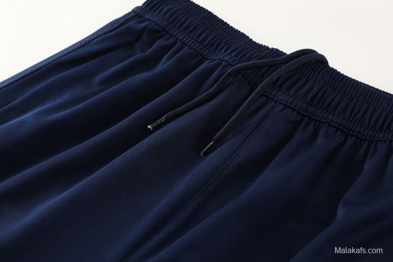 25/26 Ajax Navy Half Zipper Jacket+Long Pants