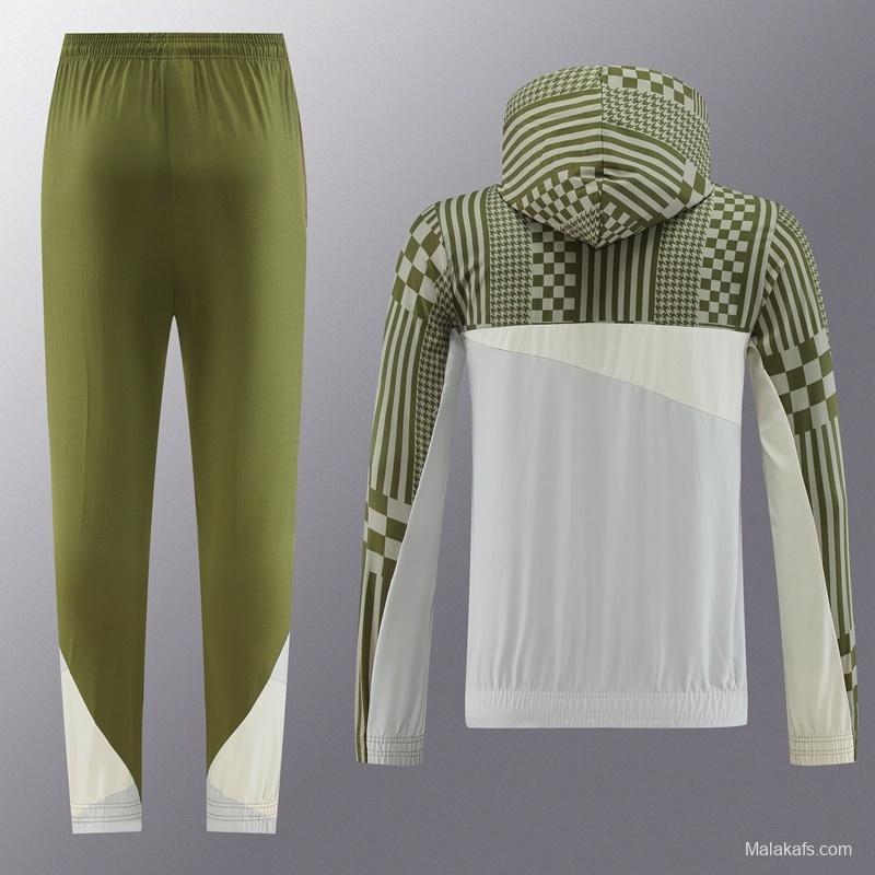 AC Milan Half Zipper Jacket+Long Pants S-2XL