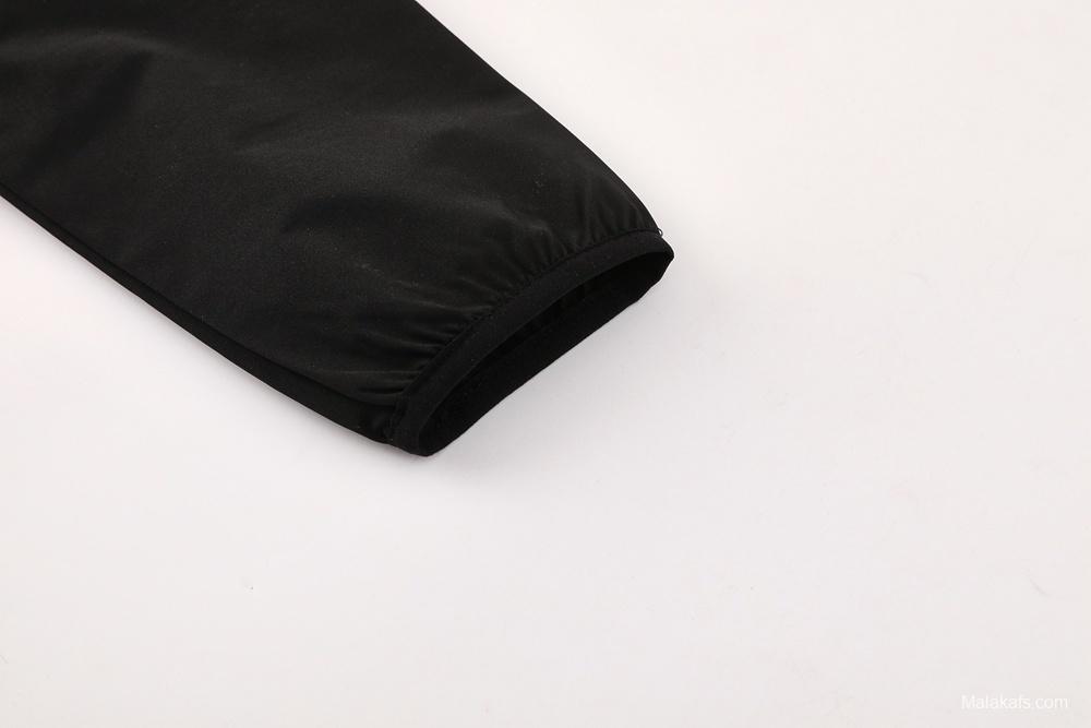 25/26 AS Roma Maroon S-3XL Half Zipper Jacket+Long Pants