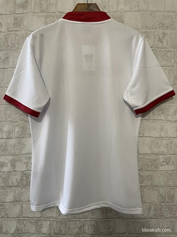 2026 British & Irish Lions White with Red Trim Jersey