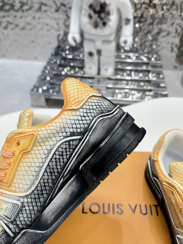 Louis Vuitton LV Trainer Basketball Series Retro Sneakers - LY00430