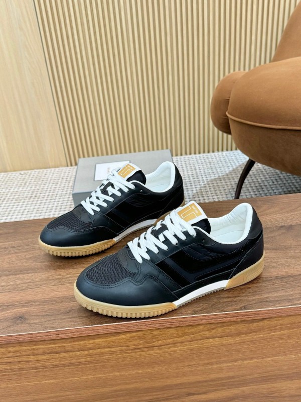 TOM FORD 2025 SS Casual Shoes with Classic Color Blocking and Imported Leather Insole - AS00350