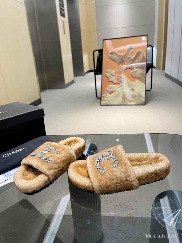Chanel 2025 SS New Wool Slippers Soft Wool - LY00280