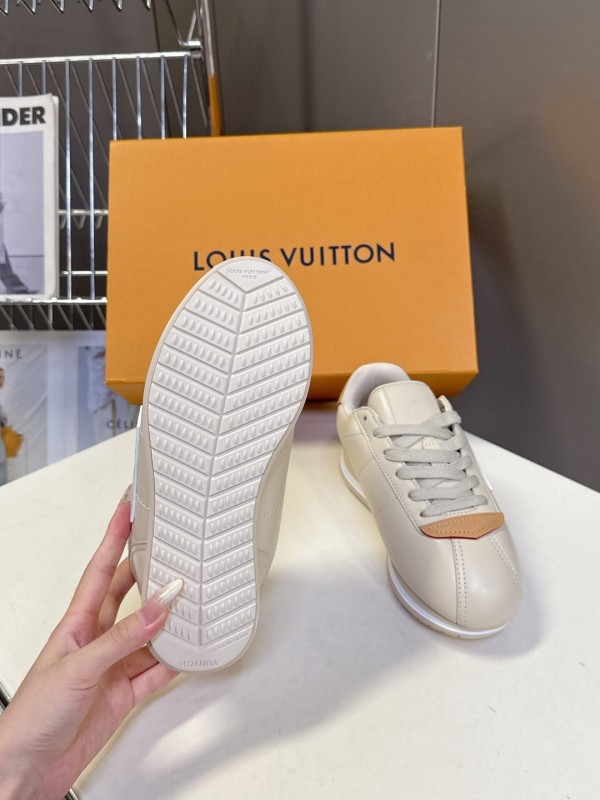 Louis Vuitton LV x Pharrell Williams Runway Platform Sneakers Retro Running Shoes - KFY00380